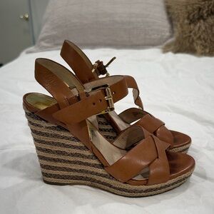 Michael Kors Wedge Espadrille Sandals